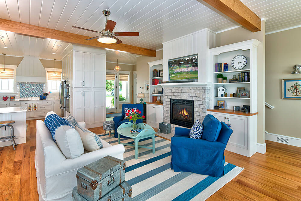 New cottage construction on Torch Lake