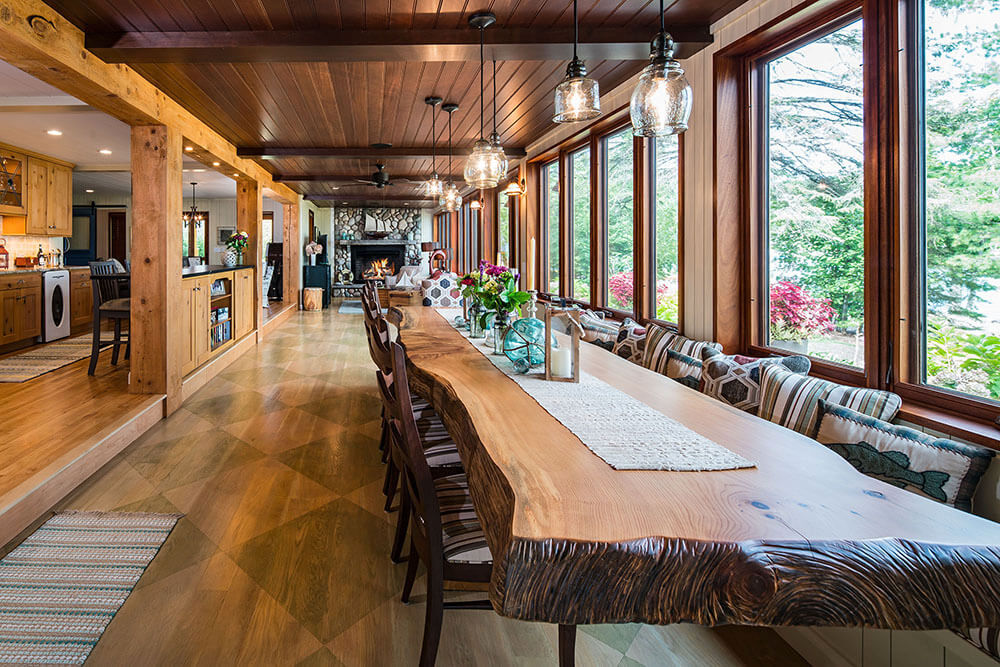 Remodeled historic home on Torch Lake
